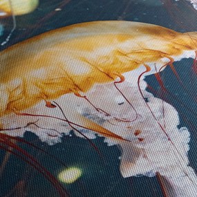 Tablou - Medusa (cu ceas) (90x30 cm)