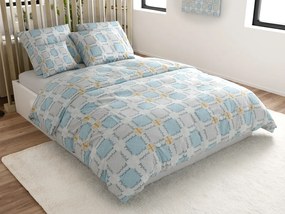 Lenjerie din microfibra GALDAR albastru Dimensiune lenjerie de pat: 70 x 80 cm | 140 x 200 cm