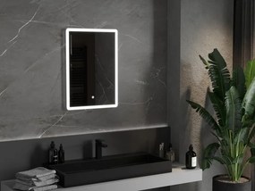 Mexen Navia oglindă de baie iluminată 50 x 70 cm, LED 6000K, anti-aburire - 9803-050-070-611-00