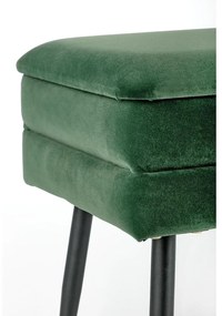 Scaun Velva 1, verde/negru