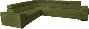 Colţar, ţesătură verde Majestic, SEGORIA LUX