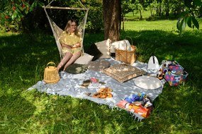 Cos termic pliabil pentru picnic, FLOWERS