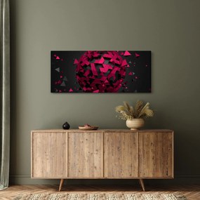 Tablou cu abstracție 3D (120x50 cm)