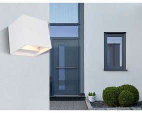 Aplică LED de exterior VERONIKA 2xLED/3W/230V IP44 alb Globo 34168WS