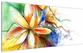 Tablou - Floare (120x50 cm)