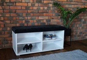 Expedo Pantofar MEGIS, 100x47x40, suedine 24/alb