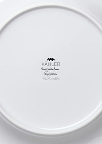 Farfurie albă pentru desert din porțelan ø 22 cm Hammershøi Summer – Kähler Design