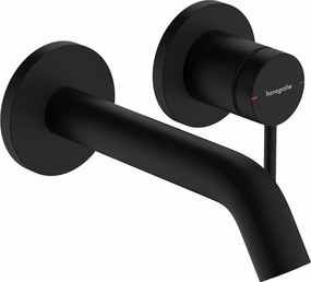 Baterie lavoar negru mat Hansgrohe Tecturis S fara corp ingropat