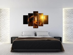 Tablou cu lumânare (150x105 cm)