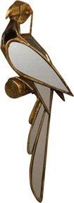 Oglinda decorativa, de perete, din rasina, orientare stanga, Parrot