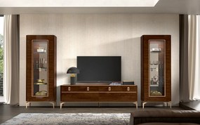 Set lemn masiv nuc Living Devon 3 Piese Lucios