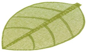 Suport pentru farfurie Casa Selección Leaves, 50 x 33 cm, verde