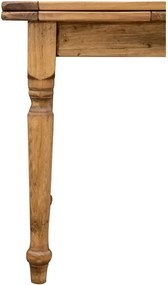 Masa extensibila, L140(240) 80 H80 cm, natur antichizat, lemn masiv