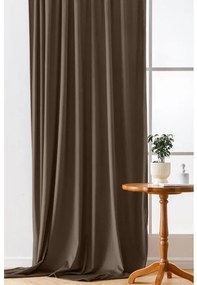 Draperie opacificanta maro VELVET 140x270 cm Agatat: Rejansa