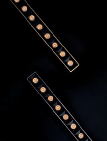 Modul magnetic liniar Smart pentru sina magnetica SIGMA, KIRA 10W CCT auriu