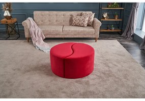 Taburet roșu Alis – Artie