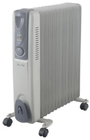 Radiator ulei Elite EOH-13250, 2500W, 3 grade. Termostat, 13 aripioare, alb