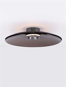 Plafoniera LED design ambiental Esti maro inchis