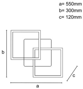 Plafonieră LED dimabilă LED/80W/230V 3000-6500K + telecomandă