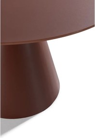 Masă de dining rotundă cu blat din sticlă ø 120 cm Vida – MOME