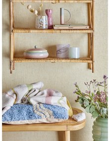 Vază roz din gresie lucrată manual (înălțime 14,5 cm) Embla – Bloomingville