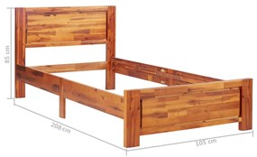 Cadru de pat, 100 x 200 cm, lemn masiv de acacia 100 x 200 cm