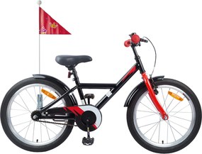 vidaXL Bicicletă pentru Copii 20 Inci pentru 6-11 ani Negru