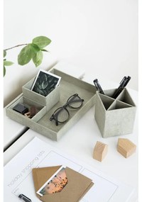 Organizator de birou din 4 piese Bigso Box of Sweden Lena, bej