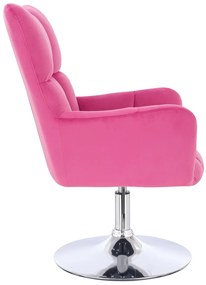 HR650N Scaun Roz Catifea
