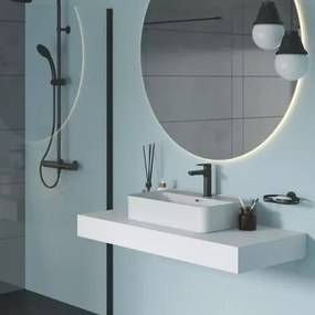 Baterie lavoar Ideal Standard Cerafine O negru mat fara ventil H120