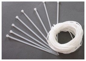 Paravan pentru balcon alb din plastic 500x90 cm - Garden Pleasure