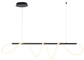 Lustra LED design moderna BALBO negru