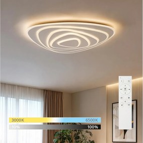 BRILAGI - Plafonieră LED dimabilă MODERN MAXI LED/140W/230V 74x75 cm + telecomandă