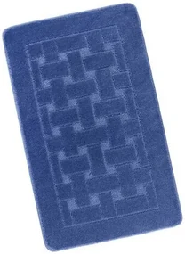 Covor de baie Bellatex Bany Rectangle albastru ,60 x 100 cm