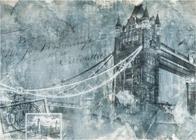 Tablou - Tower Bridge în tonuri reci (70x50 cm)