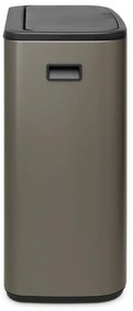 Coș de gunoi gri cu senzori de atingere din oțel 60 l Bo Touch Bin – Brabantia