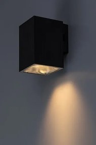 Aplica LED iluminat exterior ambiental, Protectie IP65 Urfa I negru