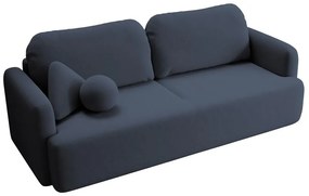 Canapea trei locuri Linaki  (albastru + negru). 1099810