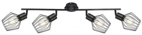 Plafoniera metal stil industrial Belano 4L
