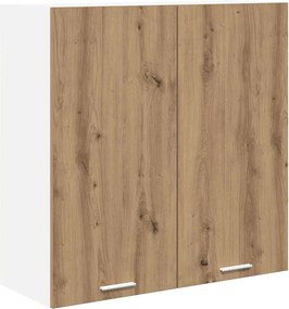 vidaXL Dulap suspendat Stejar Artizanal 80 x 31 x 80 cm Lemn compozit