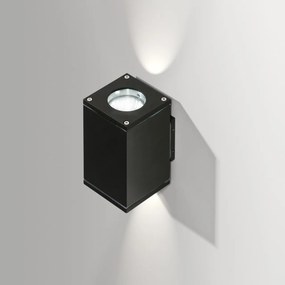 Aplica de perete exterior cu iluminat up-and-down IP54 LIVIO 2 neagra