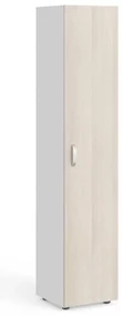 Dulap înalt Manager 39,9 x 42,2 x 196,5 cm, dreapta, salcâm deschis / alb