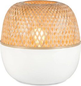 Lampa de masa deosebita din bambus Mekong 30x33cm MEKONG/T32/W