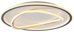 Plafoniera, Lustra aplicata LED design minimalist LENS