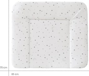 Salteluță pentru schimbat scutece 75x85 cm Little stars – Roba