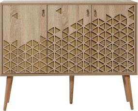 Comoda Mega-120, stejar sonoma, PAL melaminat, 120x36x90 cm