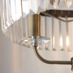 Lampadar Endon 110644 CHESTERFIELD 3xE14/6W/230V alamă