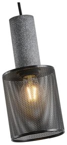 Lustră pe cablu 1xE27/40W/230V negru