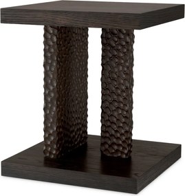 Masuta auxiliara design LUX Bravon, Ebony oak veneer