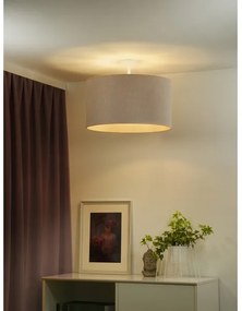 Lustră aplicată ROLLER ECO Duolla RECYCLING 1xE27/15W/230V d. 45 cm crem